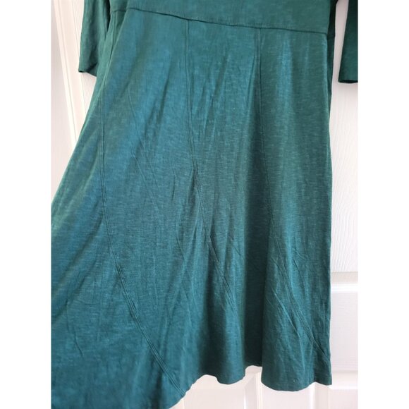 Toad And Co Forest Green Organic dress size Large sheath Outdoor Athleisure - Picture 4 of 6